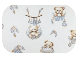 Ega Pielucha Flanelowa 70x80cm 0268 Misie w Koszyku