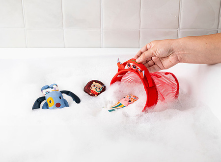 Lilliputiens Zestaw do kąpieli Sieć rybacka Piesek Jules 12 m+