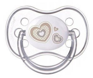 Canpol Smoczek Uspokajający Silikonowy Anatomiczny 6-18m 22/566_bei Beige