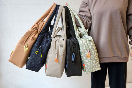 Lassig Green Label Torba dla mam z akcesoriami Everyday almond