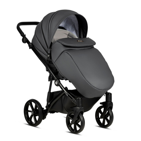 Tutis Viva 4 Leather Wózek Głęboko-Spacerowy 087 Shadow Grey