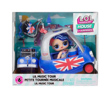 L.O.L. Surprise! Furniture Zestaw Trasa Muzyczna + Laleczka Cheeky Babe