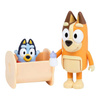 Tm Toys Bluey Figurka Baby Bluey I Chilli Figurki Kołyska Akcesoria