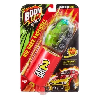 Moose Boom City Racers - Wybuchowy Samochód 2-pak Zestaw Hot Tamale! 