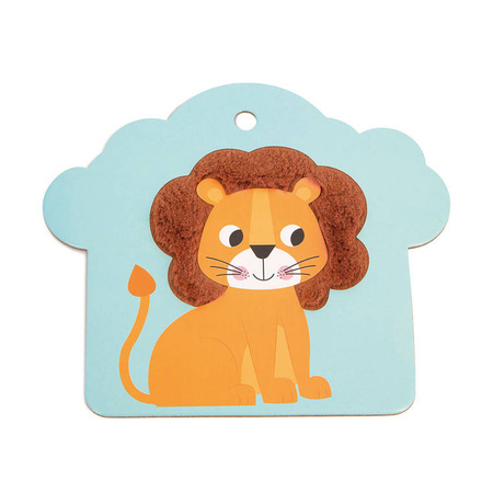 Janod Karty sensoryczne Sawanna 7 elementów 12 m+