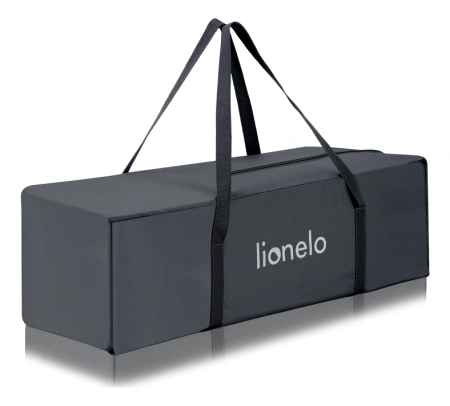Lionelo Laura łóżeczko turystyczne Grey Concrete