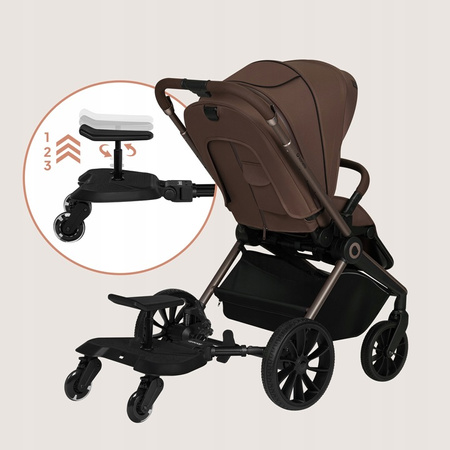 Lionelo Buggy Board Dostawka do Wózka Black