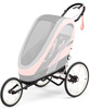 Cybex Zeno Siedzisko Przyczepki Do Biegania Do Roweru Cybex Sports  Silver Pink