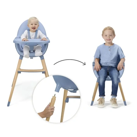 Kinderkraft Fini 2 Krzesełko Do Karmienia 2w1 Nordic Breeze