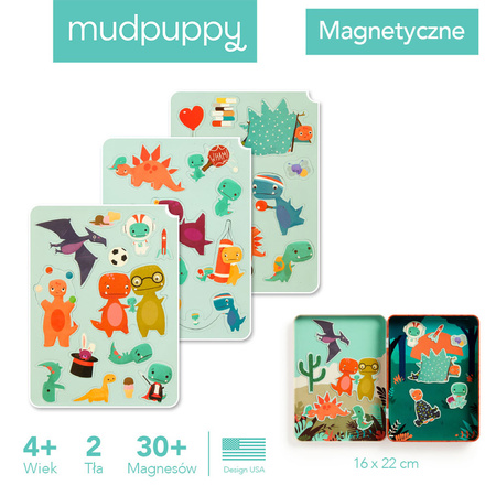 Mudpuppy Magnetyczne konstrukcje Tiny T.rex 4+