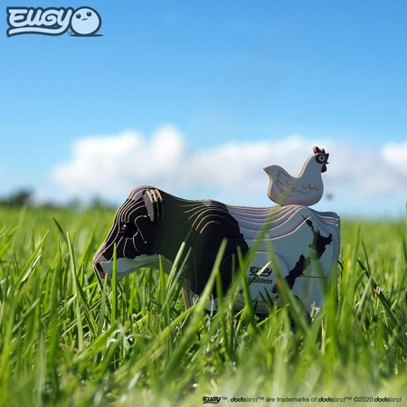 Eugy Eko 3D Układanka Krowa