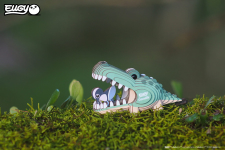 Eugy Eko 3D Układanka Krokodyl
