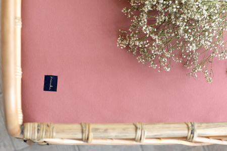 Puuki Prześcieradło 70x140cm - Herbaciana Róża