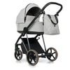 Roan Ivi 2.0 Vintage Wózek Głęboko-Spacerowy Iced Coffee (Limited Edition) + Cybex Aton B2 i-Size Fotelik Samochodowy 0-13kg + Baza One Volcano Black