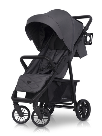 [OUTLET] Euro-Cart Flex Black Edition Wózek Spacerowy Iron