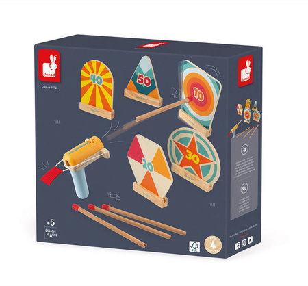 Janod Stanowisko strzeleckie z kuszą i tarczami 5+