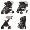 Kekk Spacerowy Wózek Bliźniaczy Xinn Twin Grey