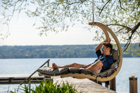 Amazonas Huśtawka Swing Lounger Anthracite