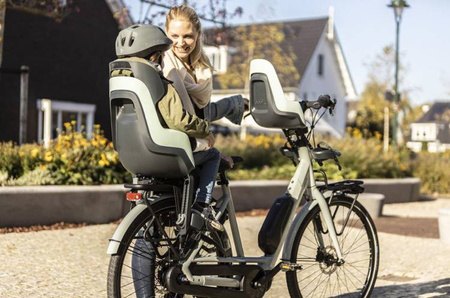 Bobike Go MIK HD Fotelik Rowerowy na Bagażnik Candy Pink