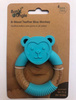 Bo Jungle Gryzak drewniano-silikonowy Animals Blue Monkey