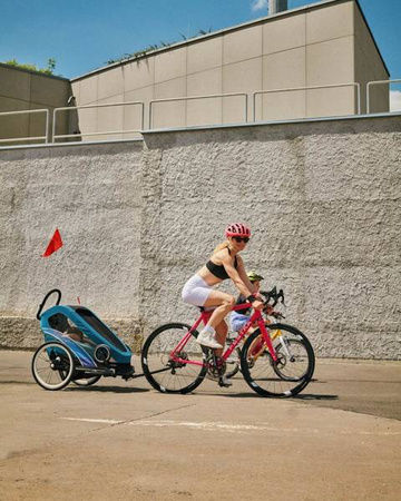 Cybex Zeno Bike Przyczepka Rowerowa Light Pink