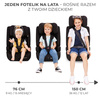 Kinderkraft Safety Fix 2 I-Size Fotelik Samochodowy 9-36 kg Czarny