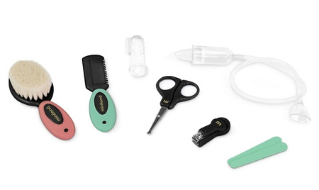 Miniland Zestaw Do Pielęgnacji Dziecka (7 produktów) - Czarno-Biały Magical