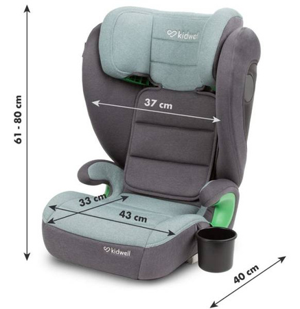 Kidwell Weston Fotelik Samochodowy 15-36kg Turquoise
