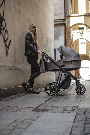 Roan Ivi 2.0 Vintage Wózek Głęboko-Spacerowy Sicilian Olive + Cybex Aton B2 i-Size Fotelik Samochodowy 0-13kg + Baza One Volcano Black	