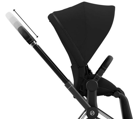 [OUTLET] Cybex Priam 4.0 Wózek Głęboko-Spacerowy Deep Black