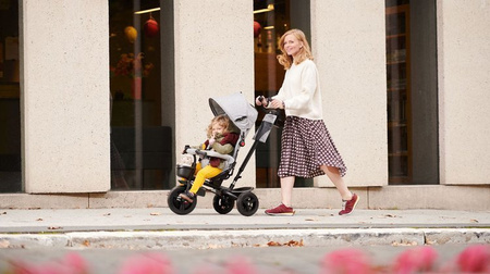 KinderKraft Rowerek Trójkołowy Aveo Niebieski