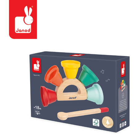 Janod Dzwoneczki janczary Gioia 18m+