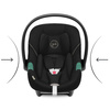 Cybex Aton S2 i-Size Fotelik Samochodowy 0-13kg Moon Black 2023 + Cybex Baza One Isofix
