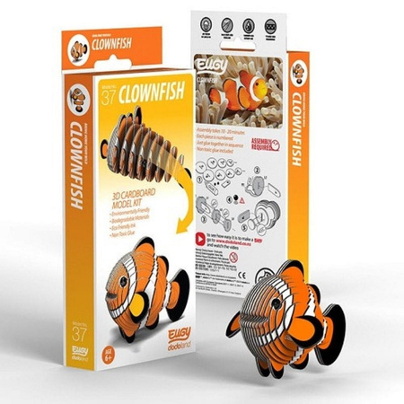 Eugy Eko 3D Układanka Ryba Błazenek