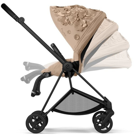 Cybex Mios 2.0 Tapicerka Siedziska Simply Flowers Nude Beige