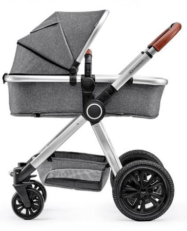 [OUTLET]  Kinderkraft Veo Wózek Wielofunkcyjny 3w1 Grey
