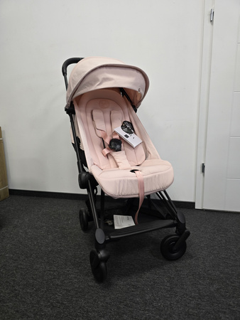 [OUTLET] Cybex Coya Wózek Spacerowy Rama Matt Black Peach Pink
