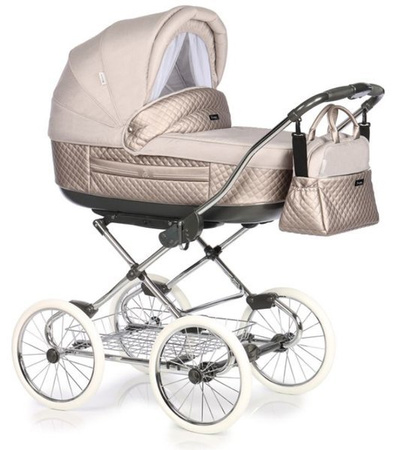 Roan Wózek Marita Prestige Głęboko-Spacerowy 2w1 P230 / Pompowane 12"