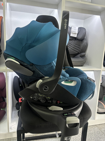 [OUTLET] Cybex Cloud Z2 i-Size Fotelik Samochodowy 0-13 kg Plus Mountain Blue + Baza T
