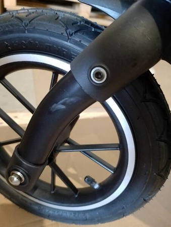 [OUTLET] Kinderkraft Helsi Wózek Biegowy Trójkołowy Dust Grey