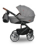 Euro-Cart Delta Wózek Głęboko-Spacerowy 2w1 Anthracite
