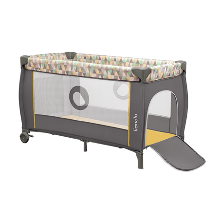 Lionelo Sven Plus Łóżeczko Turystyczne Yellow Scandi