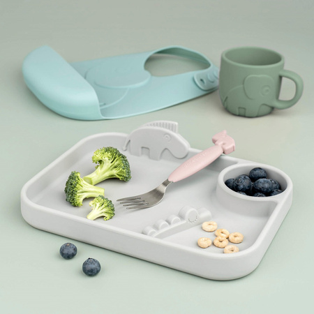 Done by Deer Easy-Grip Sztućce Dla Dziecka Powder