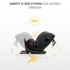 Caretero Securo i-Size Fotelik Samochodowy 0-36 kg Light Grey