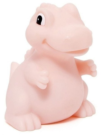 Petit Monkey Miękka Pastelowa Lampka Nocna LED  T-rex Różowy
