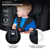 Kinderkraft Safety Fix 2 I-Size Fotelik Samochodowy 9-36 kg Czarny