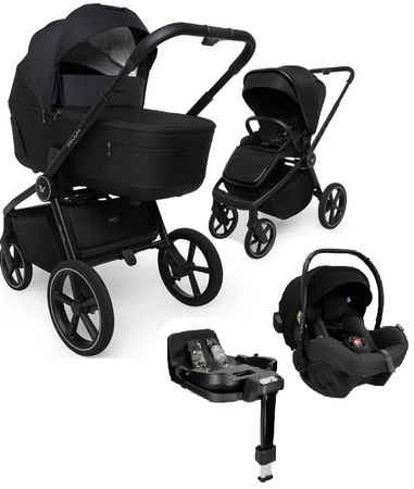 Muuvo Five Wózek Głęboko-Spacerowy + Avionaut Pixel Pro 2.0 C Fotelik Samochodowy + Baza