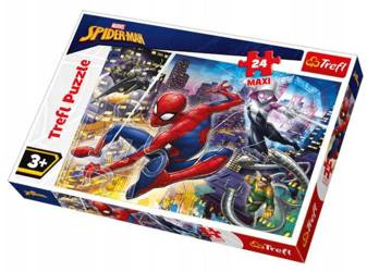 Trefl Puzzle 24 Maxi Nieustraszony Spider-Man