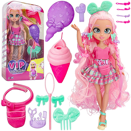 Tm Toys Lalka Vip Pets Hair Academy Giselle Długie Włosy Do Stylizacji Akcesoria