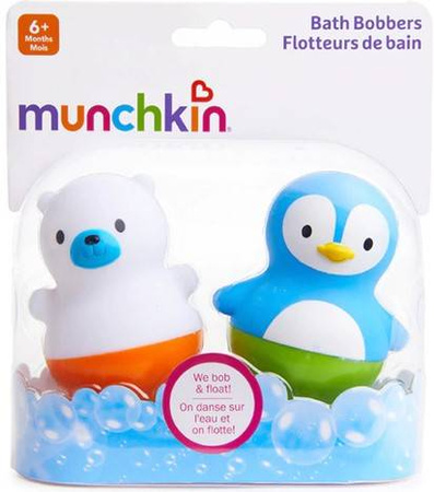 Munchkin Zestaw Zabawek Kąpielowych Niedźwiadek I Pingwin